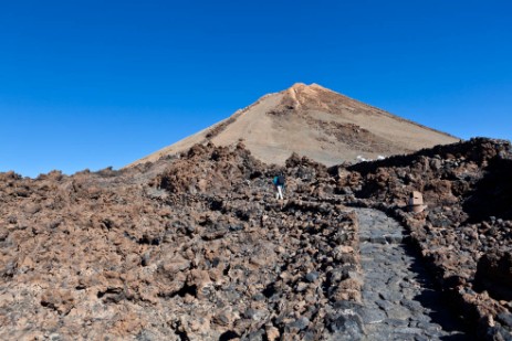 Aufstieg zum Teide Gipfel