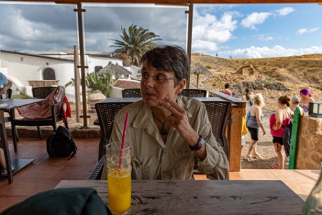 Café bei Playas de Papagayo in Lanzarote